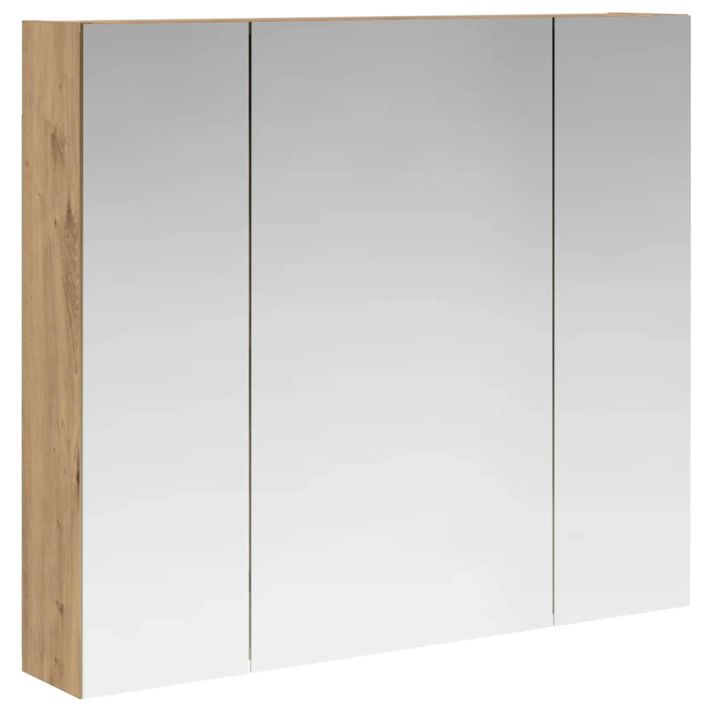 Mobiletto per specchio da bagno con porta Rovere Artigianale 889110