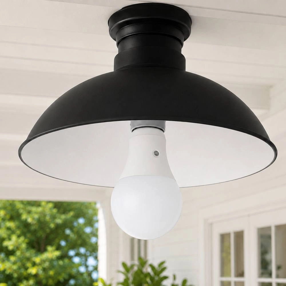 Lampadina led goccia a60 e27 9w 4000k 810lm con sensore crepuscolare *** numero pezzi 3, confezione 1