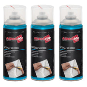 Kit 3 pezzi ambrosol sciogli silicone fresco e indurito 400 ml