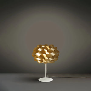 Lampada Da Scrivania Moderna Cloud Polilux ® New Gold E Metallo 1 Luce E14