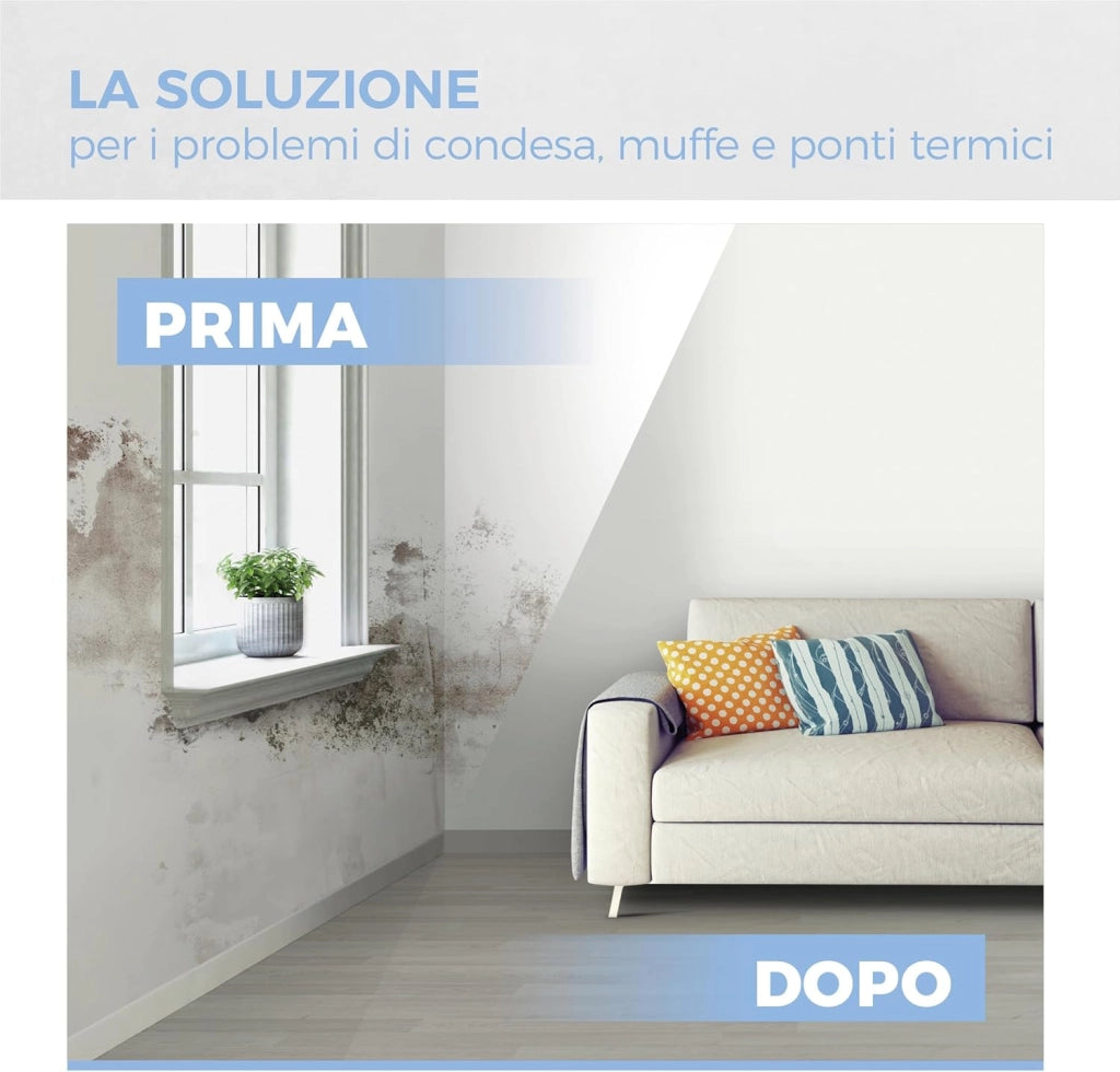 Aguaplast anticondensa stucco termoisolante e anti-muffa 9 kg