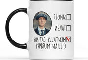 Tazza umoristica per fan di Peaky Shelby con battuta su Cillian Murphy