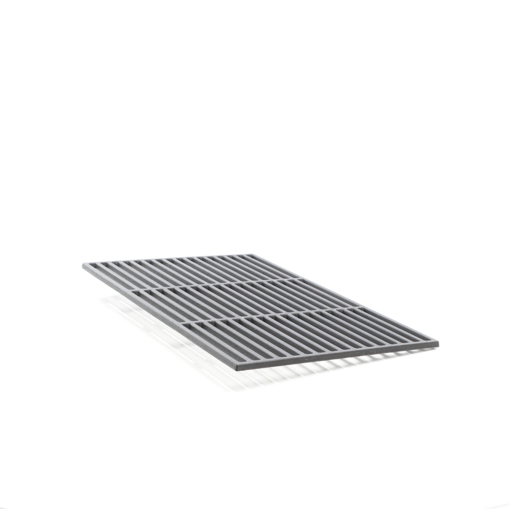 Griglia rettangolare in ghisa 60 x 40 cm per barbecue a carbone e a gas
