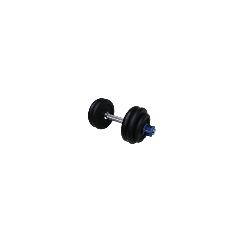 Set barre + manubri 50 KG - FITLIFE - Acciaio - Tutto incluso ( barre, dischi, tappi )