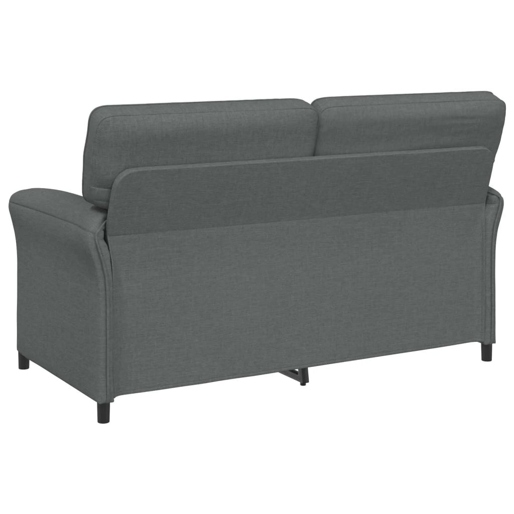 Set di divani 2 pz Grigio Scuro Tessuto 3424858