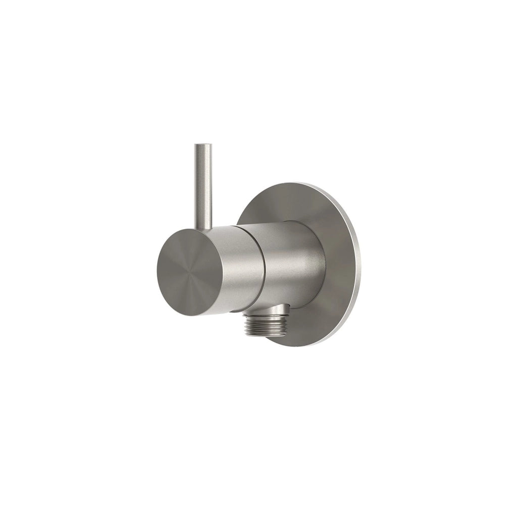 Miscelatore doccia da muro con attacco shattaf inox acciaio inox 316L regolazione acqua calda-fredda finitura inox MISCELATORE-MURO-ATTACCO-SHATTAF-INOX