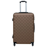 Trolley a Custodia Rigida Marrone in ABS CFW6405013
