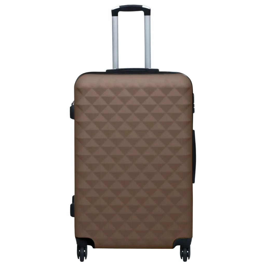 Trolley a Custodia Rigida Marrone in ABS CFW6405013