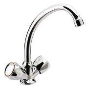 GRUPPO LAVELLO Monoforo CANNA ALTA bocca girevole Acqua Fredda e Acqua Calda Glady