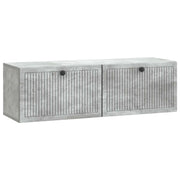 Mobile Porta TV da Muro Grigio Cemento 98 x 31 x 30 cm