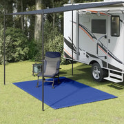 Tappeto da Tenda 200x300 cm Blu in HDPE 310717