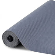 Trade Shop - Rotolo Antiscivolo Per Cassetti Frigo Mobili Scaffali Anti Umidità Grigio 45x100 -
