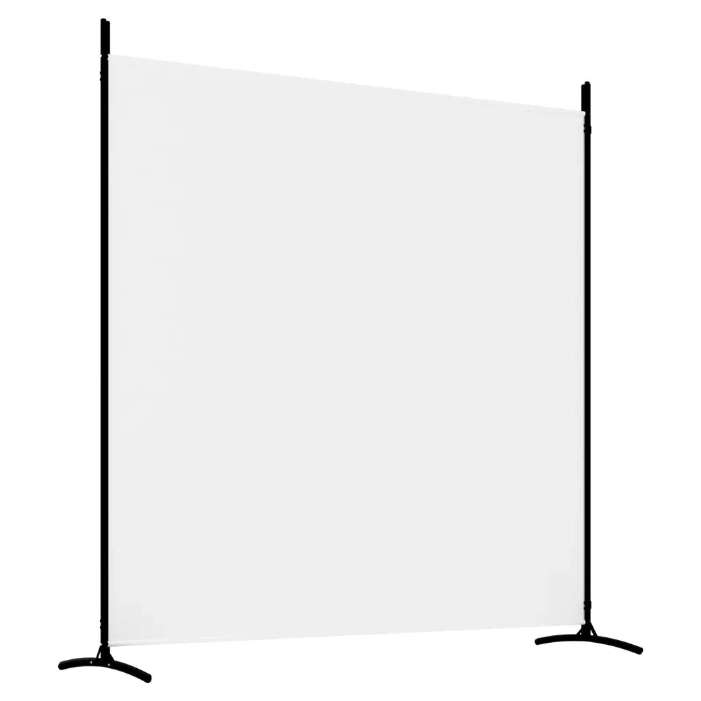 Divisorio a 3 Pannelli bianco 525x180 cm in Tessuto 350278