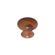 Pomolo in legno - Ã˜ 27 mm. - radica