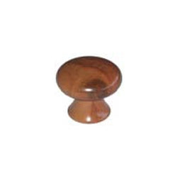 Pomolo in legno - Ã˜ 27 mm. - radica