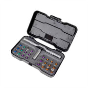 Trade Shop - Kit Cacciaviti A Cricchetto 24in1 Di Precisione Con 24 Punte Manico Rimovibile Riparazioni -