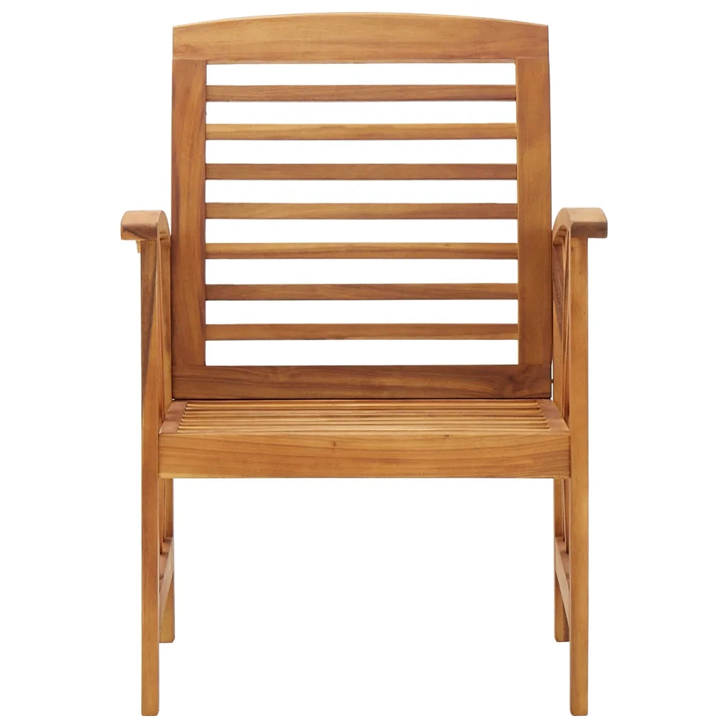 Sedie da Giardino 2 pz in Legno Massello d'Acacia 310266