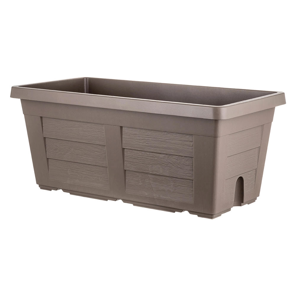 FIORIERA RETTANGOLARE cm 100 x 44 x 40 - cappuccino (senza sottovaso)  - BAMA