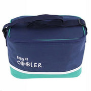 Trade Shop - Borsa Termica 10 Litri Frigo Borsetta Spiaggia Mare Escursione Pic Nic Blu 8 Ore -