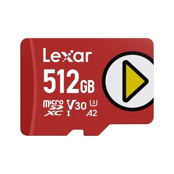 Scheda di memoria lexar lmsplay512g bnsng play red