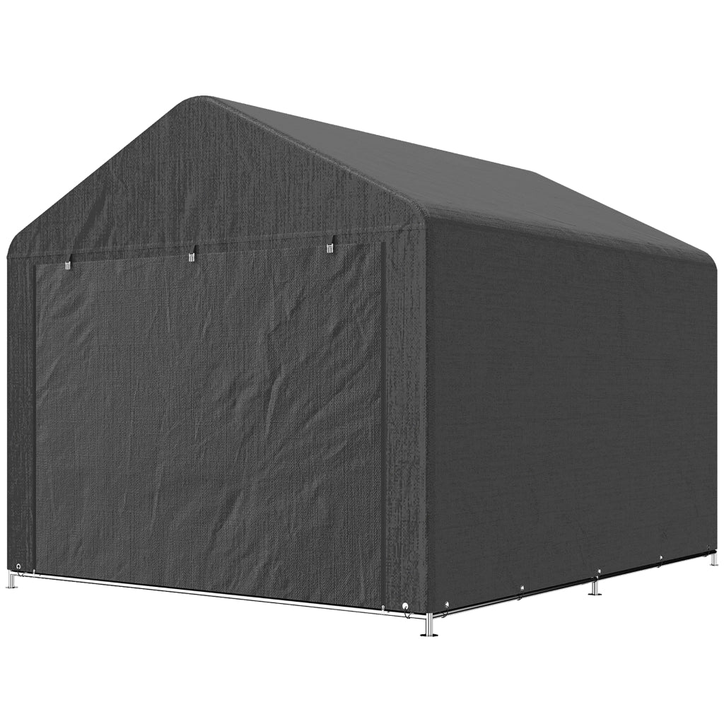 Tenda da Giardino Impermeabile ¨C zephmum ¨C 200x238x183 cm Grigio