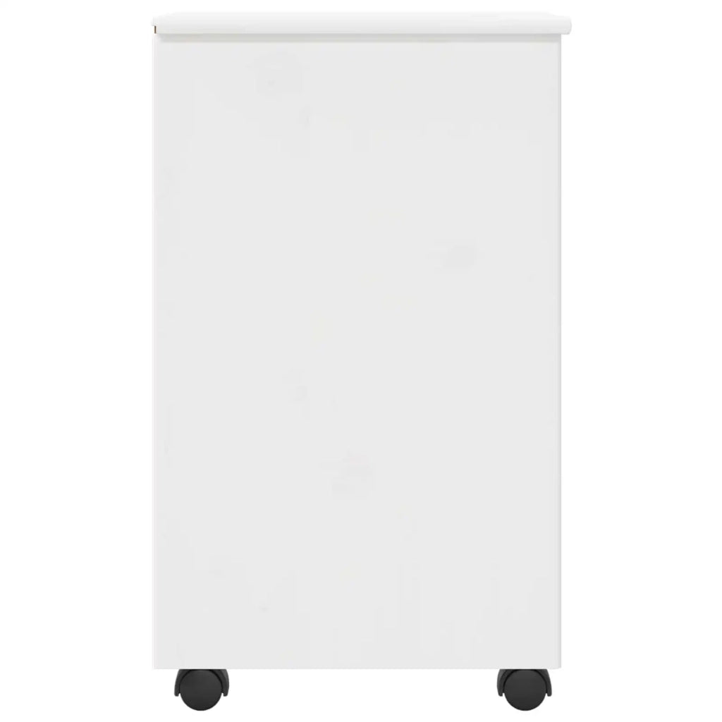 Mobile con Ruote con ruota Bianco 34 x 39 x 65,5 cm