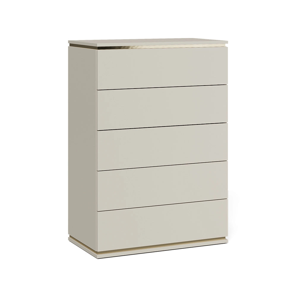 Vicco Cassettiera per camera da letto Cachemire 76 x 109.1 cm con 5 cassetti