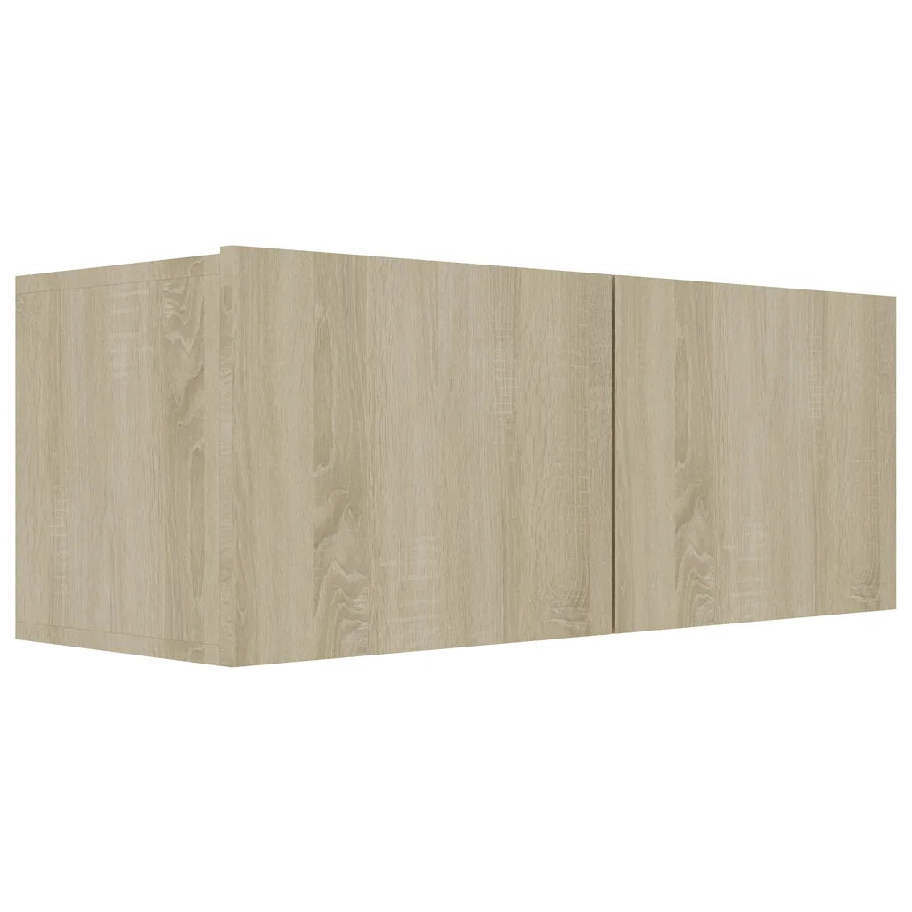 Mobile Porta TV Rovere Sonoma 80x30x30 cm in Legno Multistrato 801475