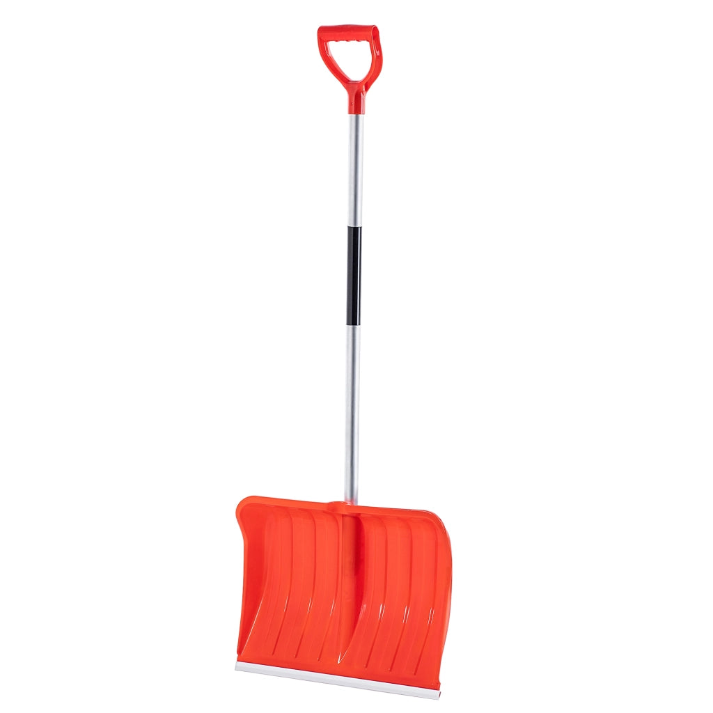 Pala da neve KADAX, grande, robusta per la rimozione della neve, con manico in alluminio.