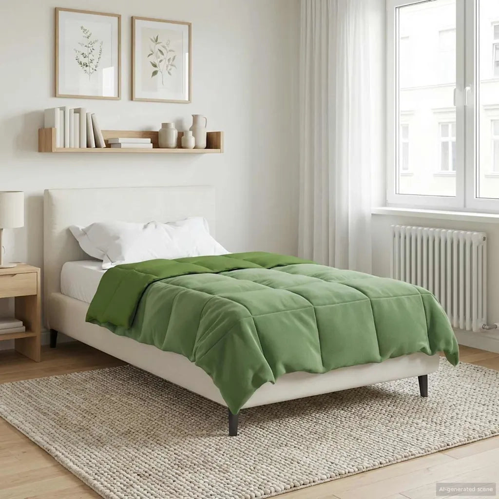 Piumino Letto Estivo 140 x 200 cm Estate Verde Traspirante 42025954