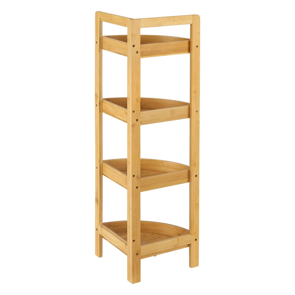 Mensola angolare 4 livelli per bagno o cucina 80 x 23 x 23 cm 03_0006960