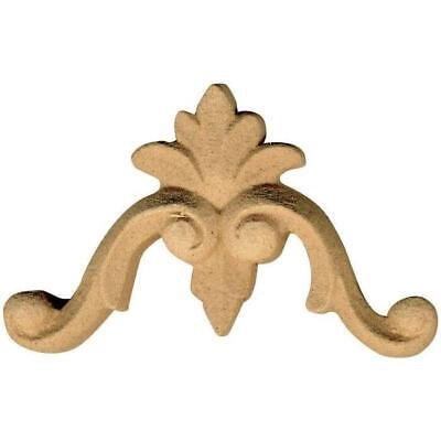 Fregio per Mobili in Pasta di Legno finitura Grezza 60x42 mm art. 03.4517 pz. 2