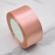 Seta di satin, 40 mm x 22,8 m, seta per decorazione, fatta a mano, decorazione, adatta per matrimonio, fai da te, seta di rosa, decorazione per torta, fiori, seta per decorazione, loto rosa