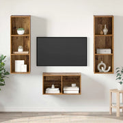 Set mobile TV-Credenza per TV Legno vecchio 37 x 37 x 107 cm Legno multistrato 881080