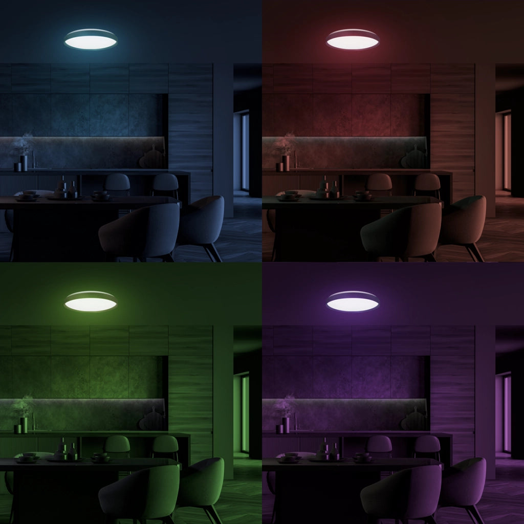 Plafoniera LED Milagro Ringo 36W 39cm RGB dimmer telecomando