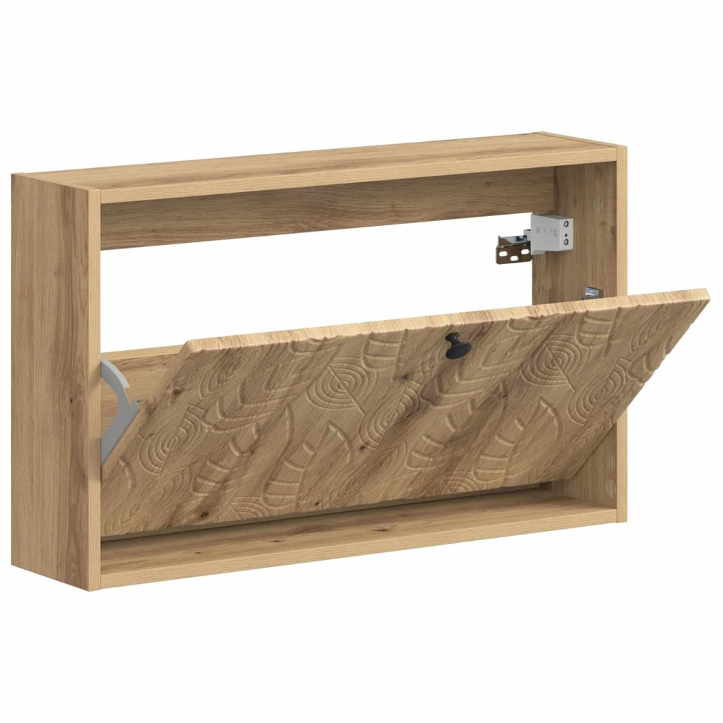 Mobiletto per Scarpe da Muro DELFT 71 x 17 x 43 cm 897074