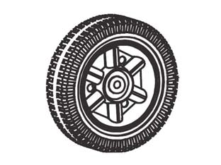 RUOTA PER BARBECUE A GAS    LAPILLO