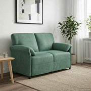 Divano a 2 Posti Verde Mare 138 x 83 x 95 cm Velluto 42033950