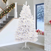 Albero di Natale artificiale Bianco 270 cm PVC e Metallo 3210118