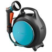 Gardena 18692-20 avvolgitubo da giardino Manuale Nero, Blu