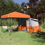 Set di Tende da Campeggio 2 pcs Arancione Taffeta e Tessuto 3337177
