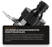 Adattatore per tubi di plastica per giardino - Connettore universale - Adattatore per tubi di plastica per esterni - Fitting multifunzionale per tubi - 20 mm diametro esterno - Per giardinaggio e attività all'aperto