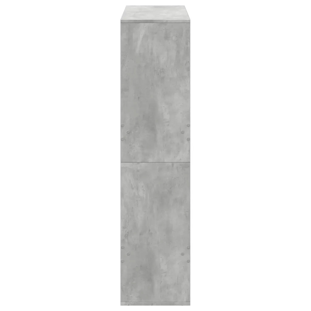 Divisorio Ambienti | Divider per stanze | Paravento Grigio Cemento 100x33x135 cm in Truciolato