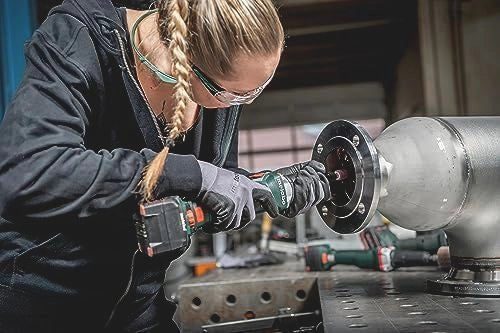 Metabo 600826840 GVB 18 LTX BL Smerigliatrice diritta a batteria 18 V motore brushless velocita' variabile 8000-28000 giri-min impugnatura sottile peso 1 4 Kg colore Nero