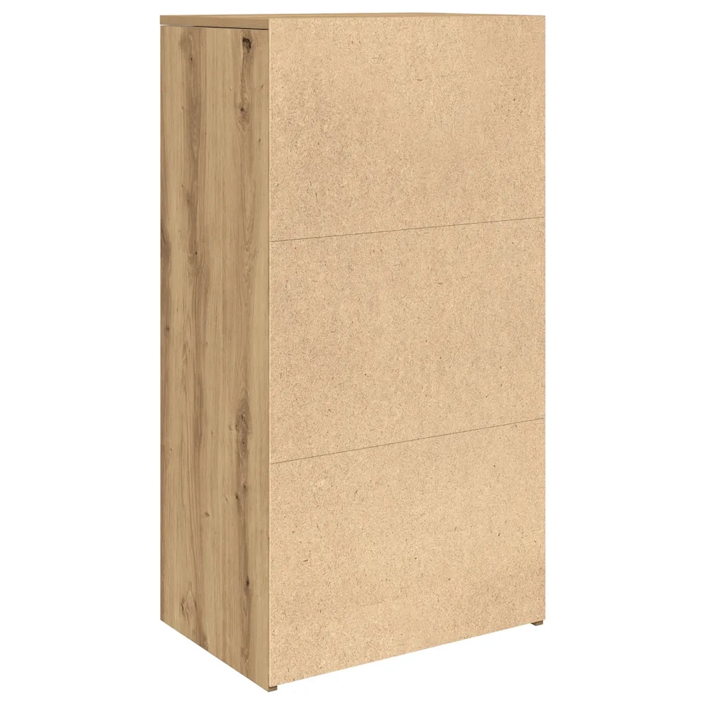 Credenza-Buffet-Armadio da cucina 6 Cassetti Rovere Artigianale 50x34x96cm Truciolato