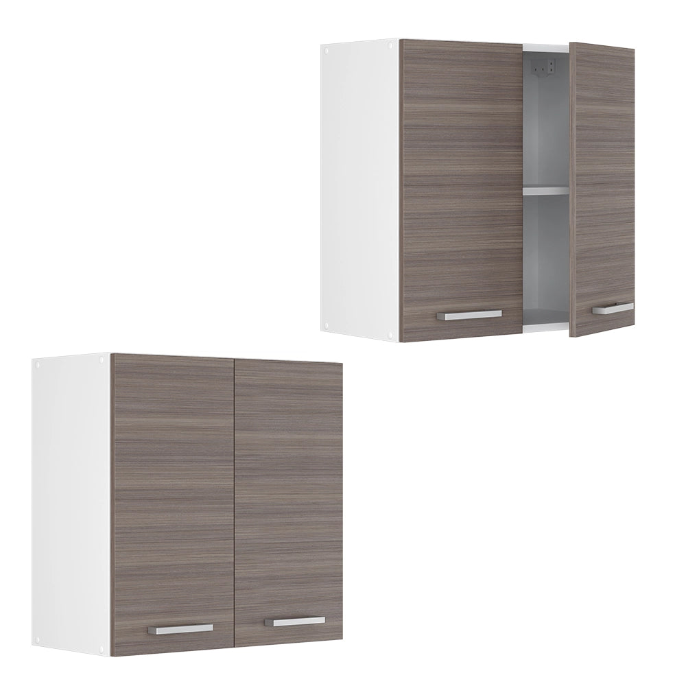 Vicco Pensile da cucina Grigio 60 cm
