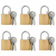 U Lock con Chiavi 6 pz Ottone Ferro CFW1005369