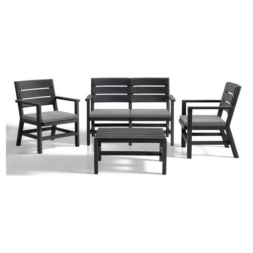Set da esterno bica 9690 4 doghe grafite
