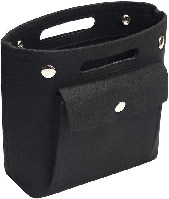 Organizzatore Mini per Borse Veltro Portafoglio Organizzatore Accessorio per Borse Speedy Neverfull NeoNoe Noe BB, Nero