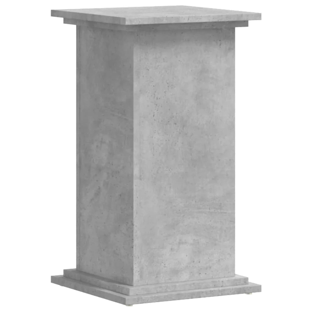 Portavasi mobiletto portafiori 33 x 33 x 60 cm legno ingegnerizzato grigio 02_0045151